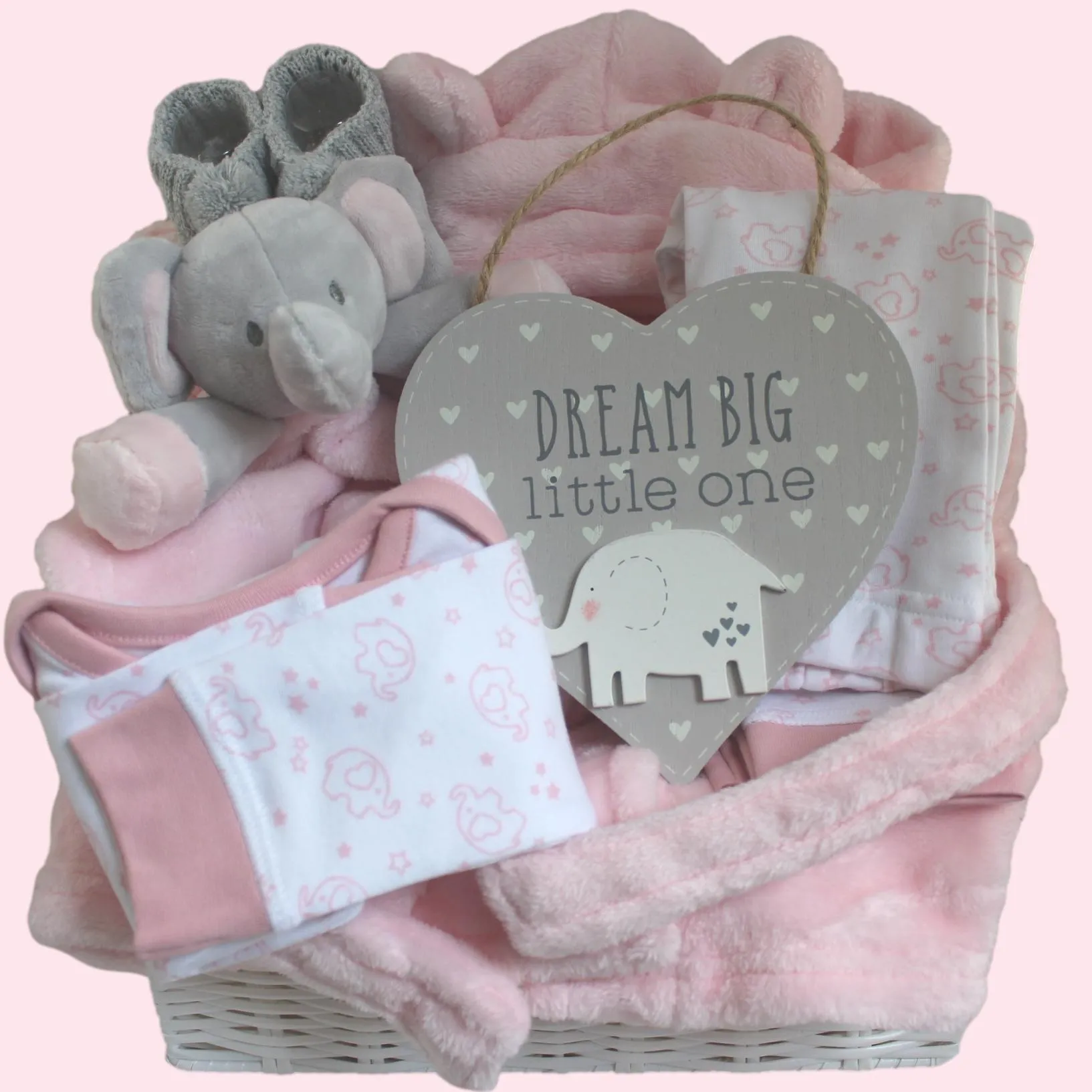 Baby Girl Gift Hamper - Snuggle Time