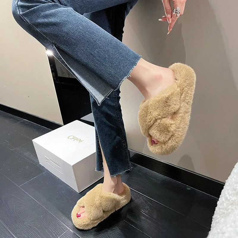 Fashion Plush Slippers