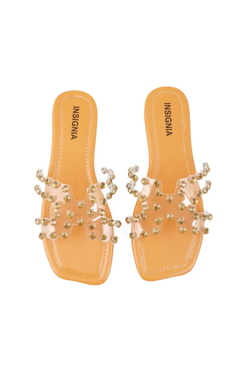 Formal Slip On I38568-Mustard