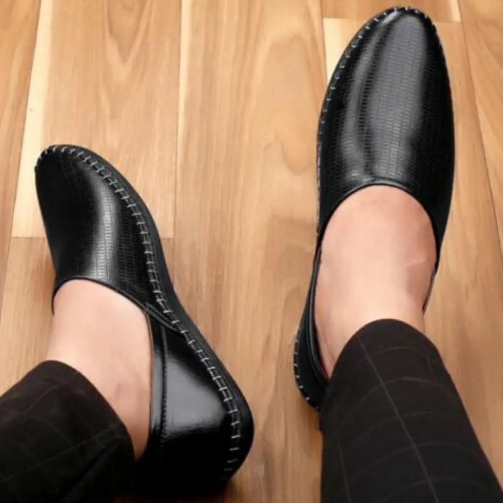 Stylish Punjabi Jutti Leather Loafers Shoes For Men